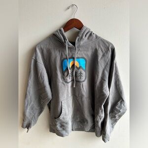 Gray Mountain Graphic Hoodie
